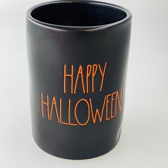 Rae Dunn Black Happy Halloween Candle Pumpkin Pie - Picture 2 of 8